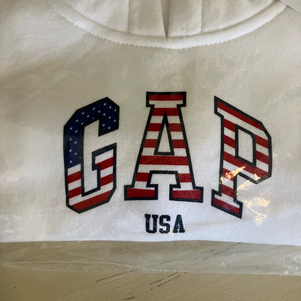 GAP White Toddler Hoodie